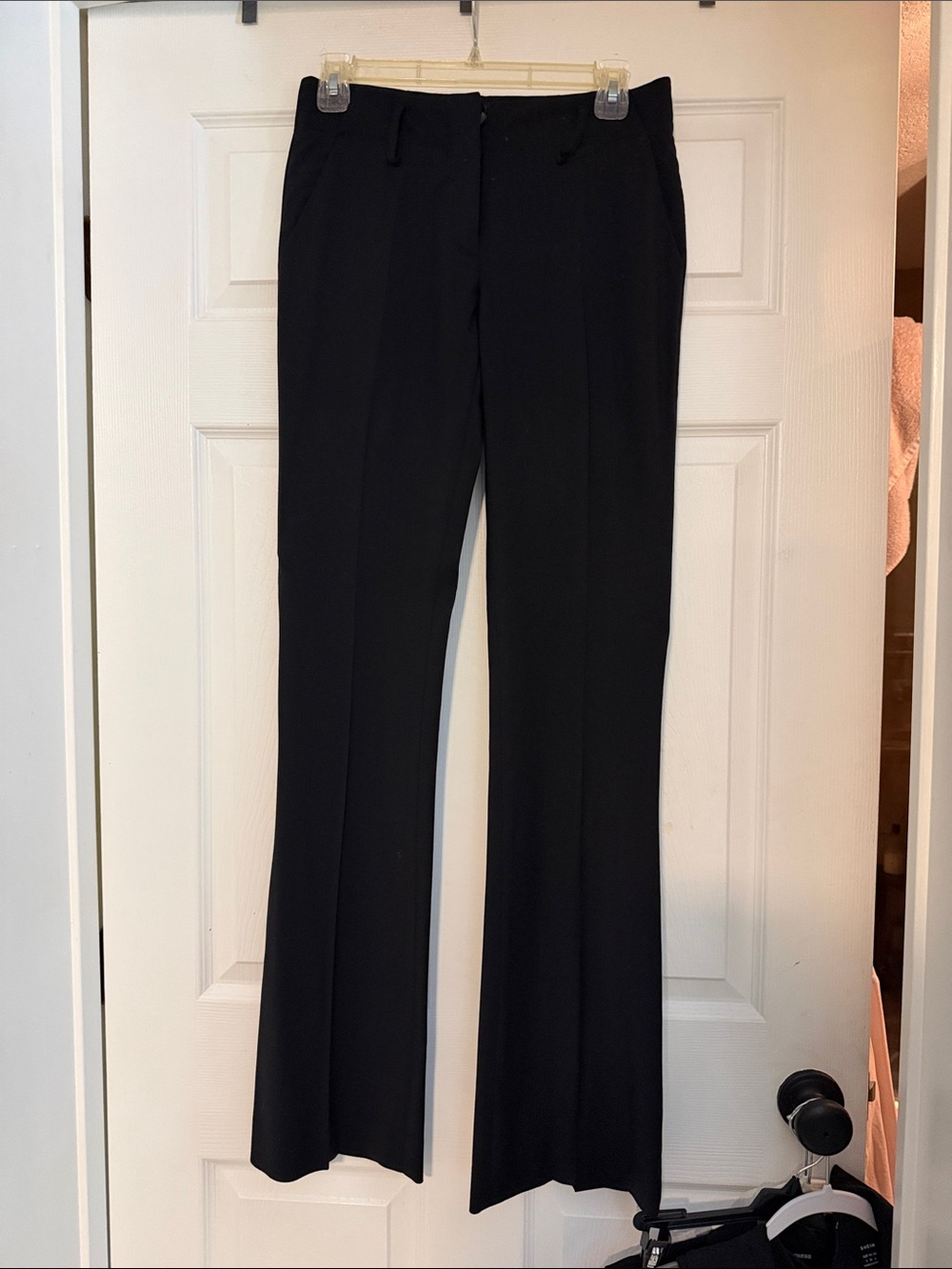 Derek Lam Black Tailored Trouser Pants